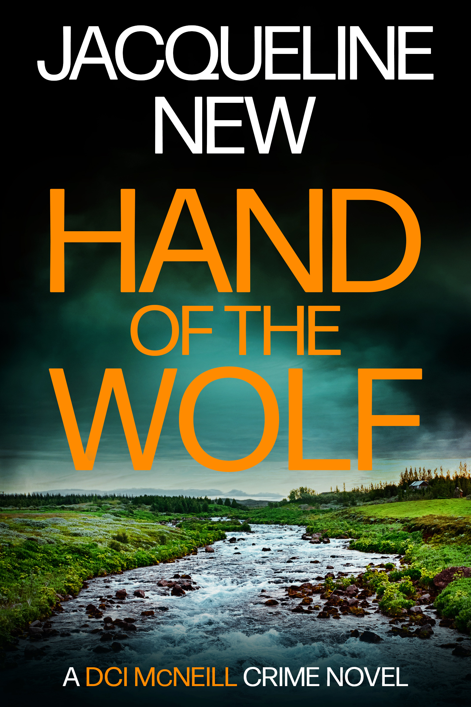 Hand of the Wolf book 3 in the bestselling Scottish crime series by author Jacqueline New.